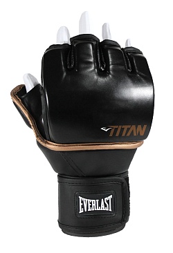 Боксерские перчатки Titan Grappling тренировочные черные в интернет-магазине VersusBox.ru