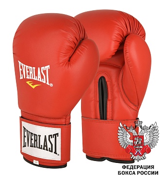 Боксерские перчатки Amateur Cometition PU Красные для любительского бокса в интернет-магазине VersusBox.ru