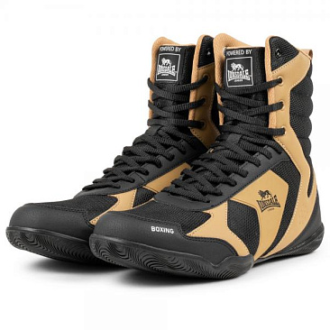 Боксерки Lonsdale Heskin 13 черн/золот/бел. в интернет-магазине VersusBox.ru