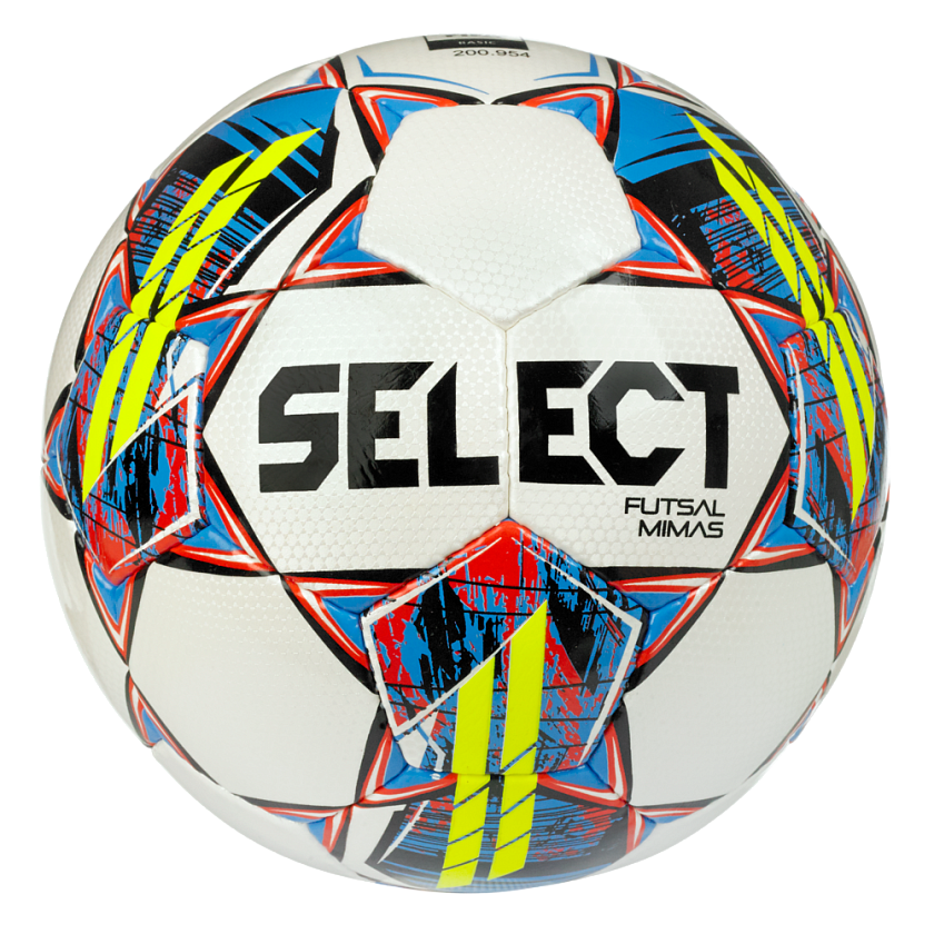 Футзальный мяч Select Futsal Mimas v22 FIFA Basic, бело-желтый в интернет-магазине VersusBox.ru