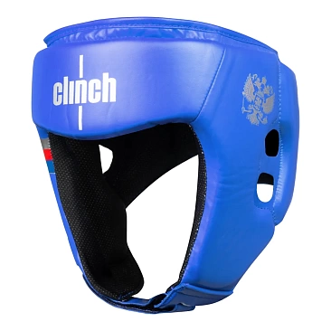 Шлем боксерский Clinch Olimp синий в интернет-магазине VersusBox.ru