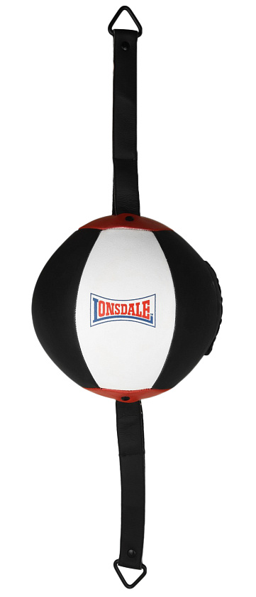 Груша на растяжках Lonsdale Laval 20 см. черн/бел. в интернет-магазине VersusBox.ru