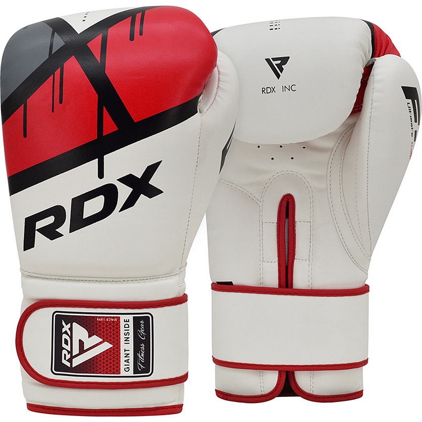 Боксерские тренировочные перчатки RDX BGR-F7R-12OZ в интернет-магазине VersusBox.ru