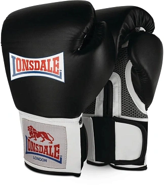 Перчатки тренировочные Lonsdale Brantford 14oz черн. в интернет-магазине VersusBox.ru