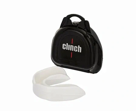 Капа одночелюстная Clinch Olimp Single Layer Mouthguard белая в интернет-магазине VersusBox.ru