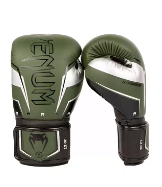 Перчатки Elite Evo 14oz  хак/сереб. в интернет-магазине VersusBox.ru