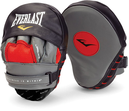 Лапы изогнутые Mantis Punch Mitts красн/черн. в интернет-магазине VersusBox.ru