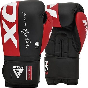 Перчатки тренировочные RDX F4 12oz красн/черн. в интернет-магазине VersusBox.ru