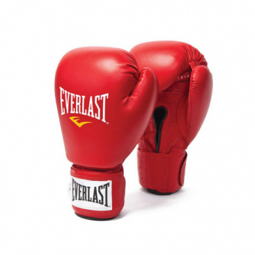 Боксерские перчатки Everlast Amateur Cometition Pu для любительского бокса красные в интернет-магазине VersusBox.ru