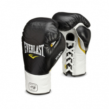 Боксерские перчатки Everlast MX Pro Fight боевые черные в интернет-магазине VersusBox.ru