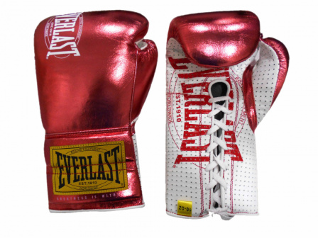 Боксерские перчатки Everlast 1910 Classic боевые красные в интернет-магазине VersusBox.ru