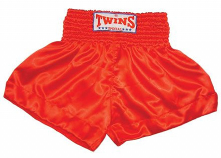 Шорты Twins thai  boxing  shorts tte красные в интернет-магазине VersusBox.ru