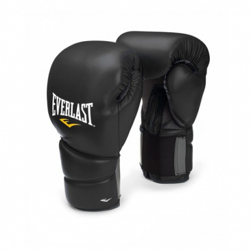 Боксерские перчатки Everlast тренировочные Protex2 черные в интернет-магазине VersusBox.ru