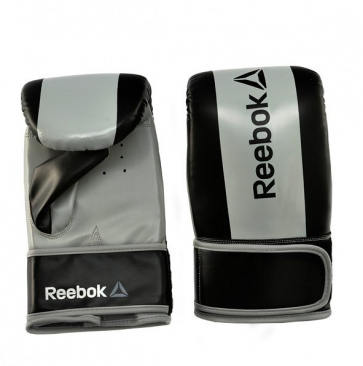 Перчатки боксерские снарядные Retail Boxing Mitts Reebok серые в интернет-магазине VersusBox.ru