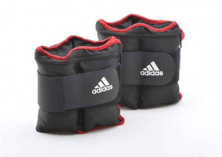 Утяжелители на запястья/лодыжки Adidas черно-красные в интернет-магазине VersusBox.ru