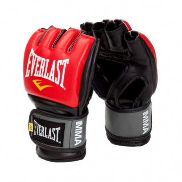 Перчатки Everlast тренировочные Pro Style Grappling красные в интернет-магазине VersusBox.ru