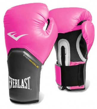 Боксерские перчатки Pro Style Elite тренировочные розовые в интернет-магазине VersusBox.ru