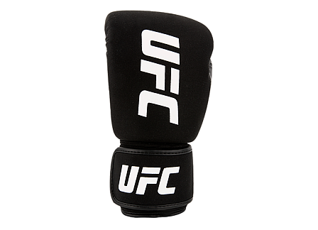 Перчатки UFC для бокса и ММА. Черные. Размер L в интернет-магазине VersusBox.ru