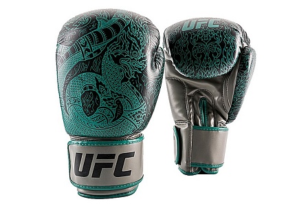 UFC PRO Thai Naga Перчатки для бокса Green,14 унций в интернет-магазине VersusBox.ru