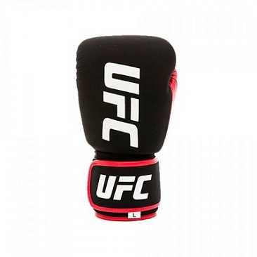 Перчатки UFC для бокса и ММА. Красные. Размер L в интернет-магазине VersusBox.ru