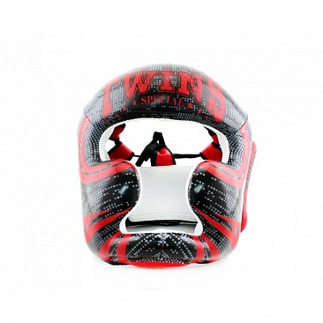 Боксерский шлем Twins Fhgl3-tw5 черно-красный в интернет-магазине VersusBox.ru