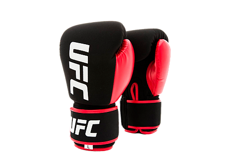 Перчатки UFC для бокса и ММА. Красные. Размер REG в интернет-магазине VersusBox.ru