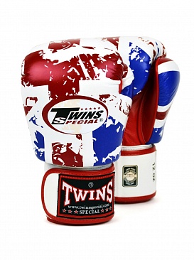 Боксерские перчатки TWINS fbgvl3-44uk Флаг Великобритании в интернет-магазине VersusBox.ru